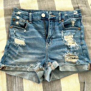 American Eagle Outfitters Super Stretch Curvy Hi-Rise Shortie